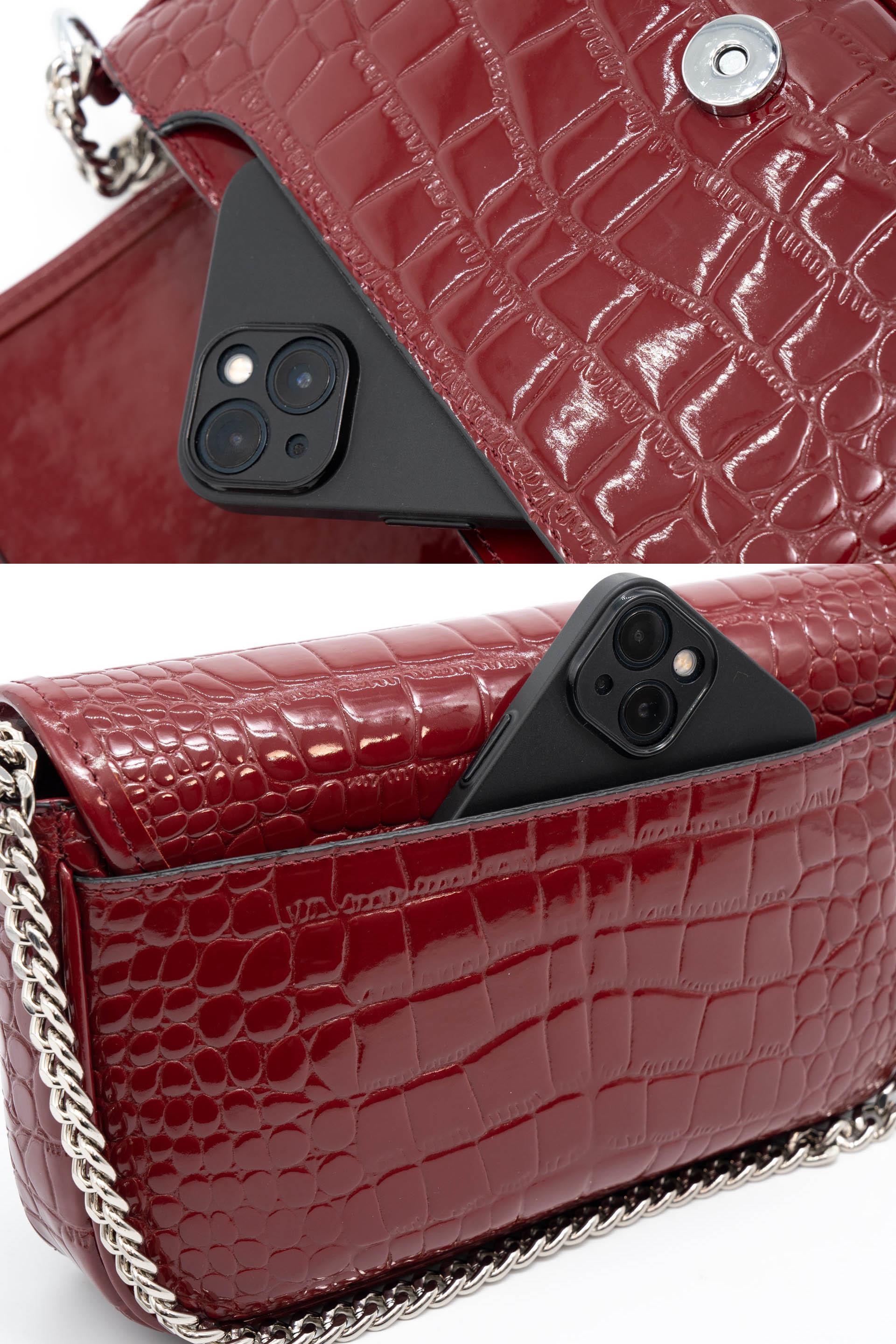 Silver & Polo Bordo Rugan SP1171 Kadın Omuz Çantası