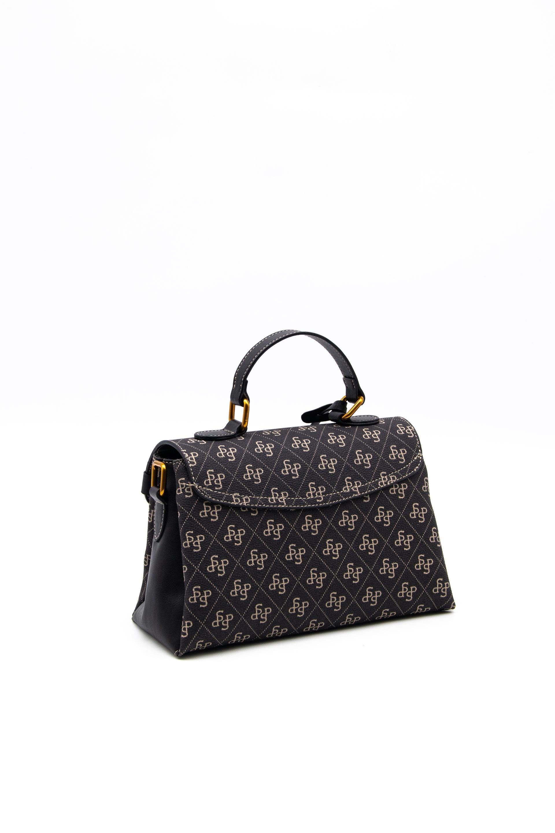 Silver & Polo Füme - Siyah SP1159 Kadın El Çantası