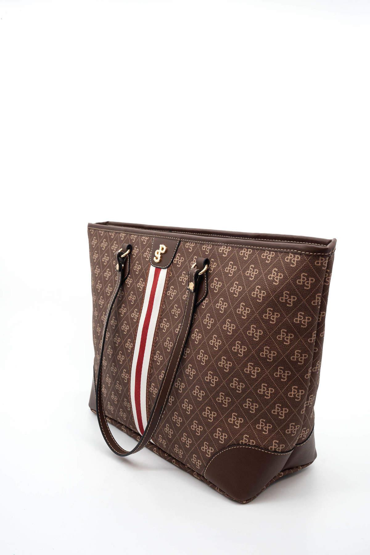 Silver & Polo Kahve SP1169 Kadın Omuz Çantası