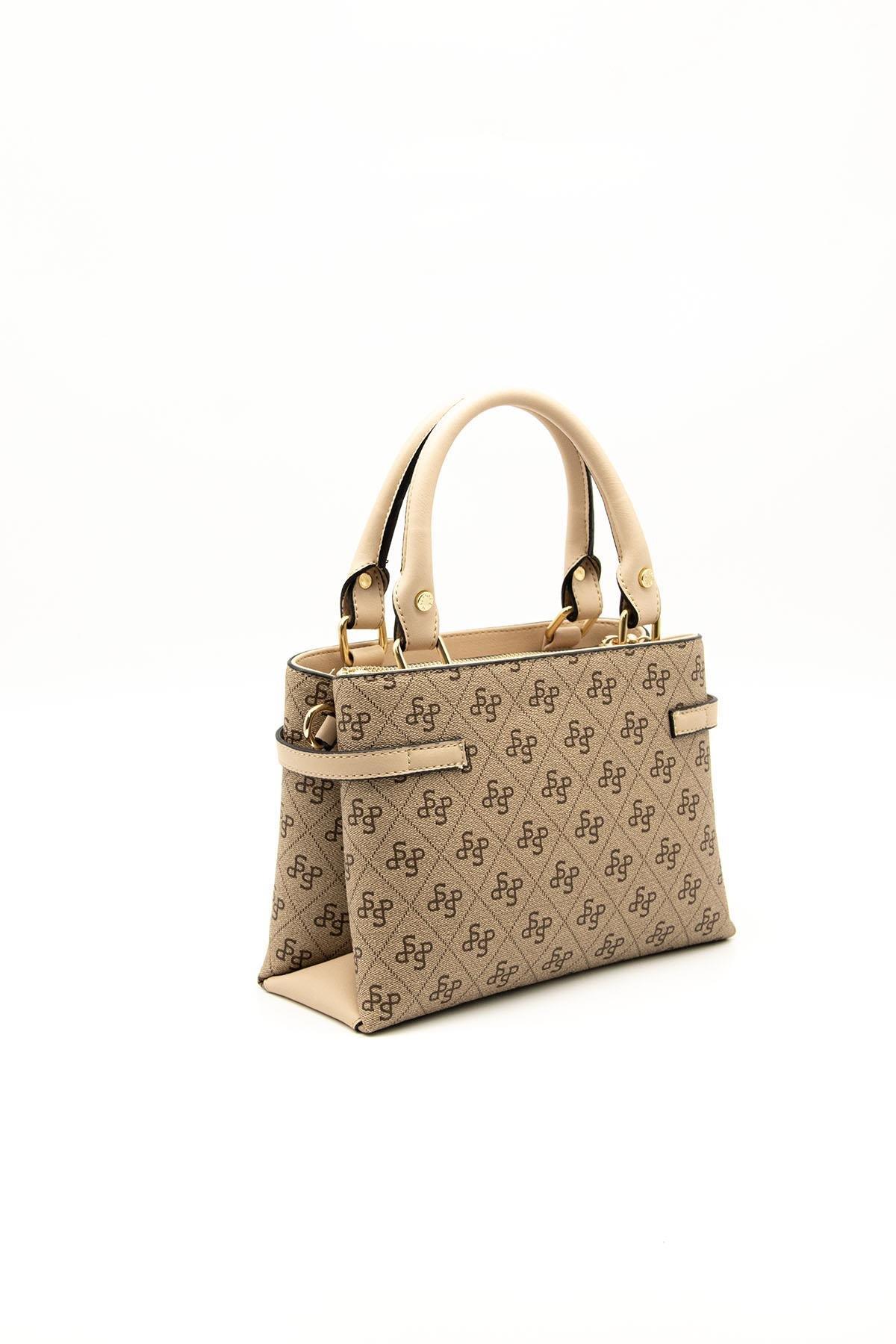 Silver & Polo KoyuBej - Ten SP1149 Kadın El Çantası