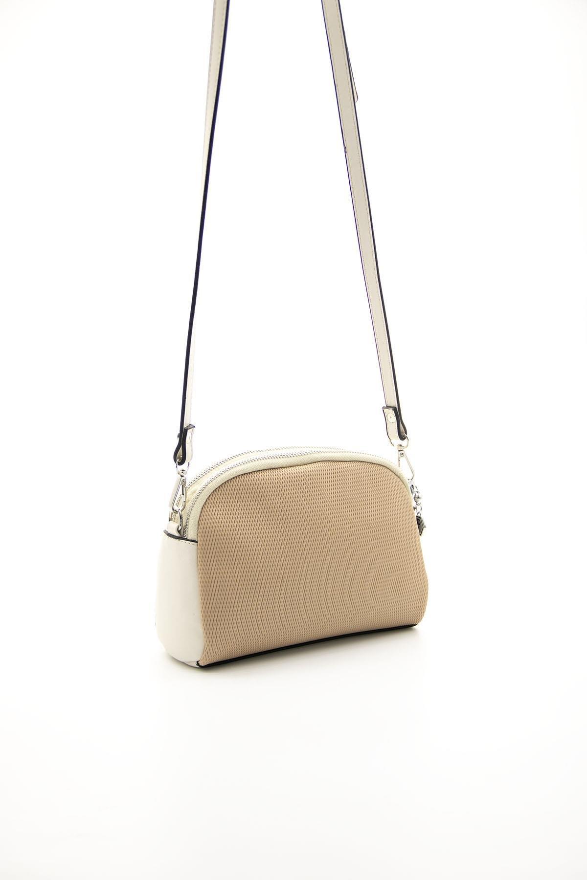 Silver & Polo Nut - Kemik SP1144 Kadın Çapraz Çanta