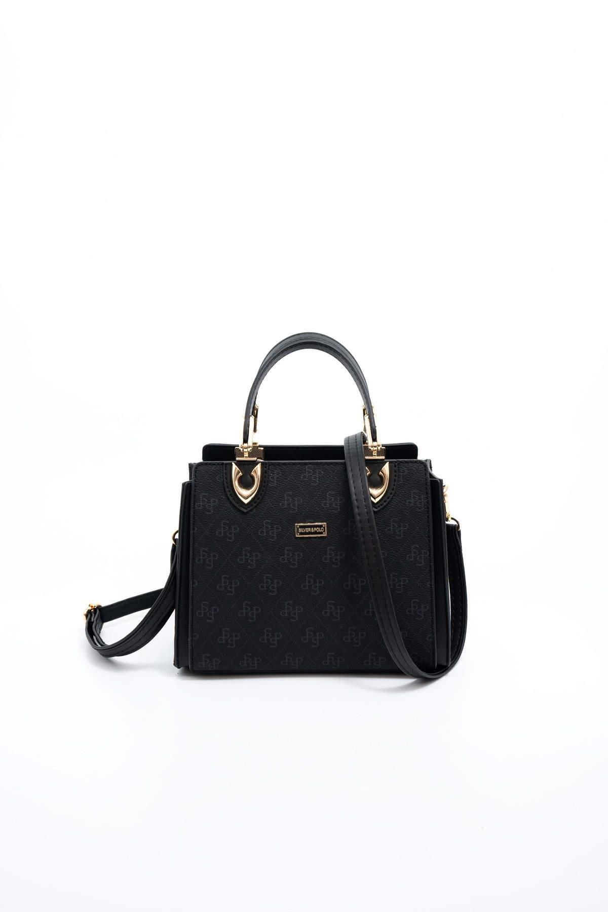 Silver & Polo Siyah SP1133 Kadın El Çantası