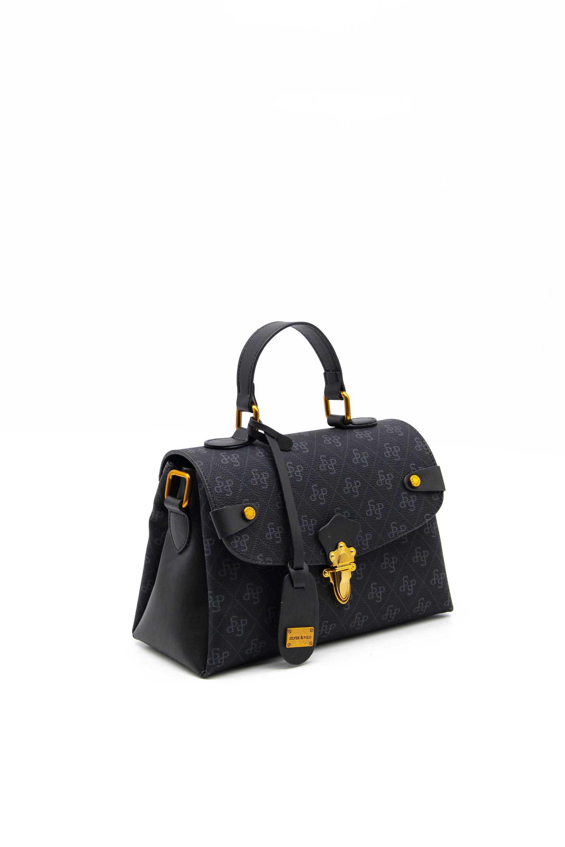 Silver & Polo Siyah SP1159 Kadın El Çantası