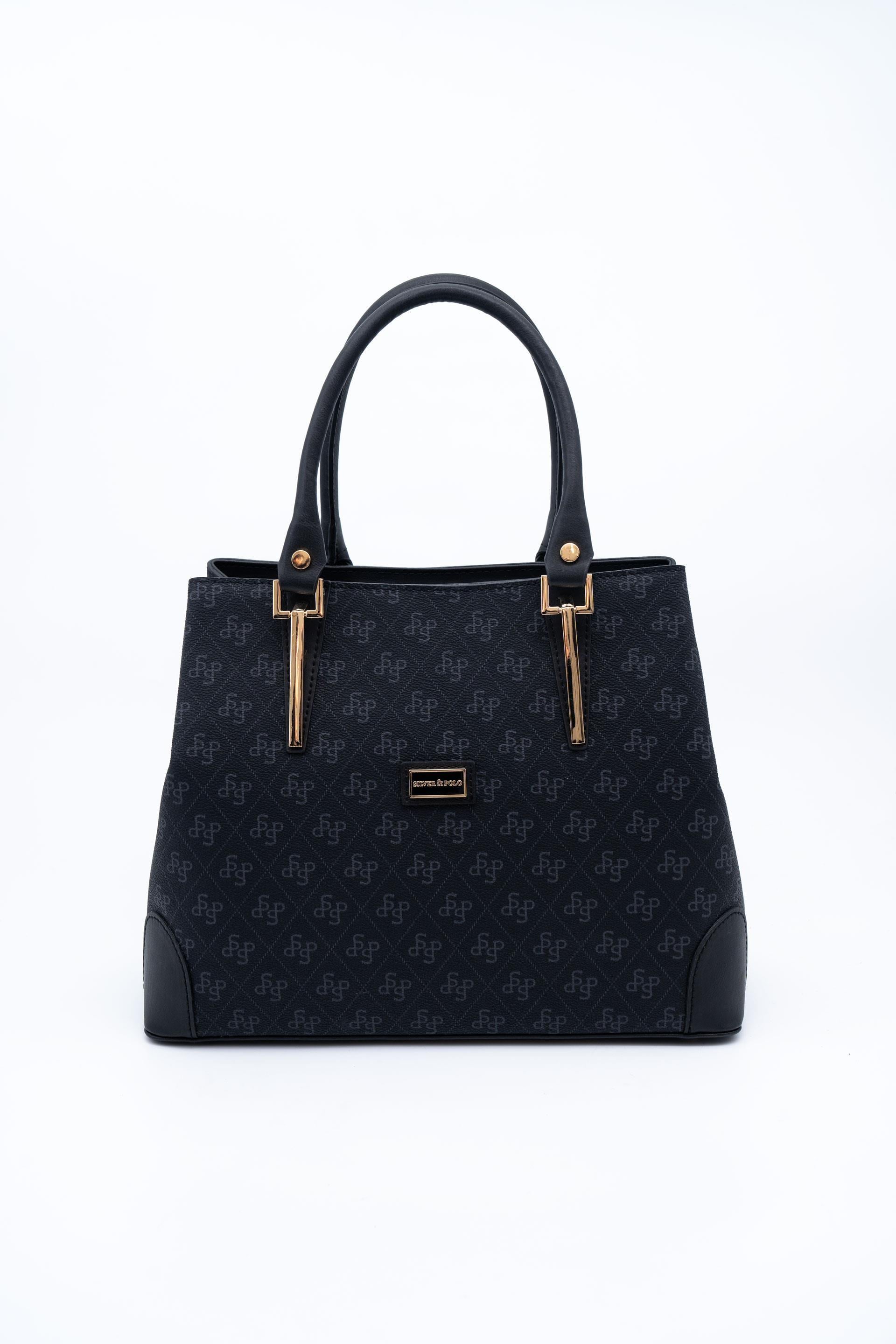 Silver & Polo Siyah SP667 Kadın El Çantası