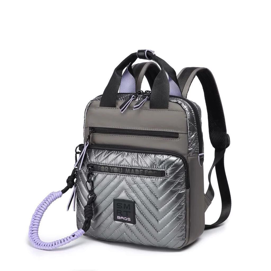 3250-MoncSmart BagsSırt ÇantasıSmart Bags 3250 Sırt Çantası Gri-Lila