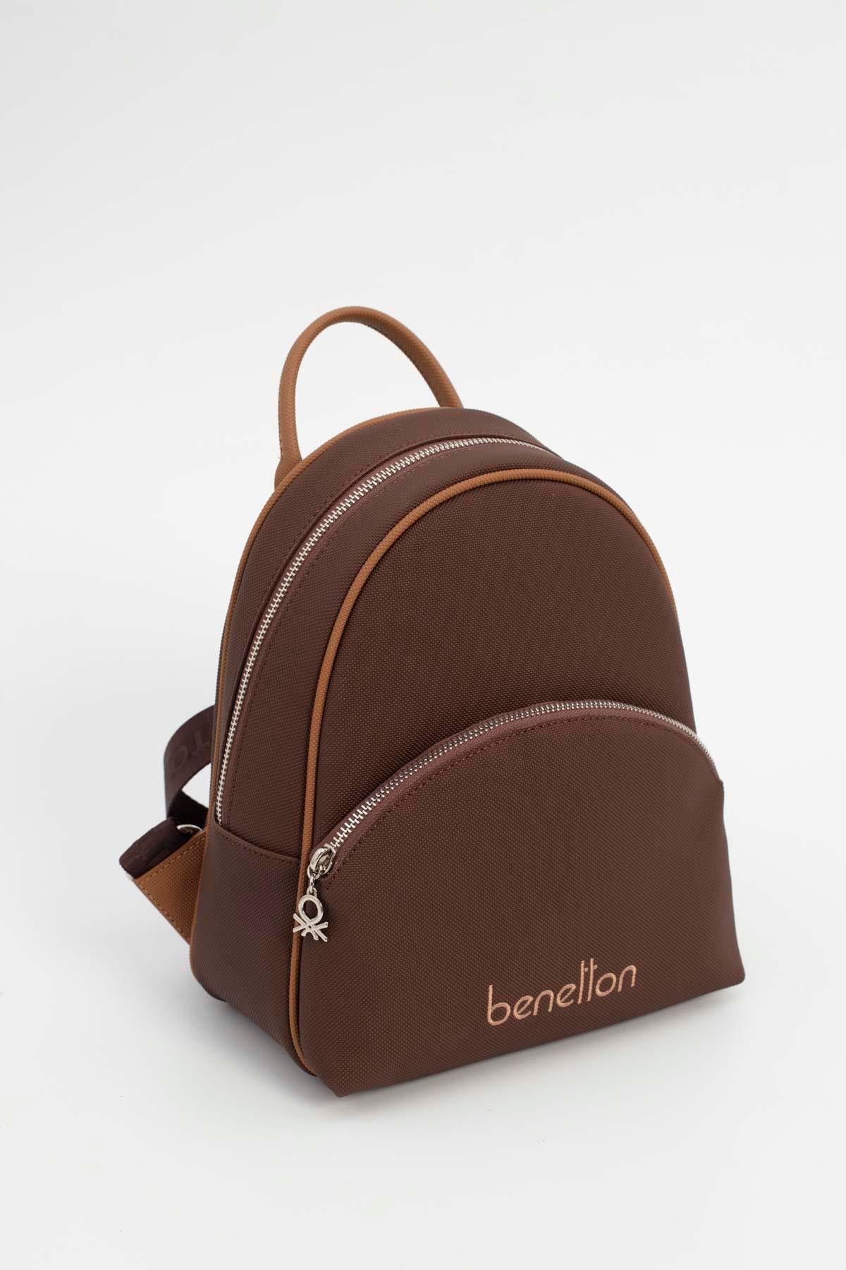 BNT1676-SoftUnited BenettonSırt ÇantasıUnited Benetton BNT1676 Kadın Sırt Çantası Kahve-Camel