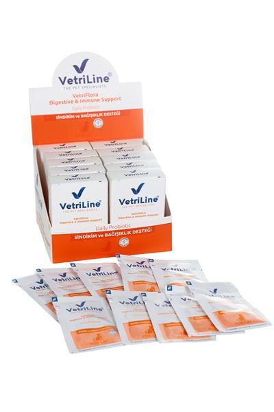 CAT VETRIFLORA PRE & PROBIOTIC 10x1GR ( SİNDİRİM VE BAĞIŞIKLIK İÇİN PRE & PROBİYOTİK TOZ )