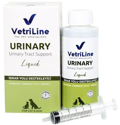 Vl Cat & Dog Urınary Liquid 100 Ml (Kedi ve Köpek Akut veya Kronik İdrar Yolu Sağlığına Destek)