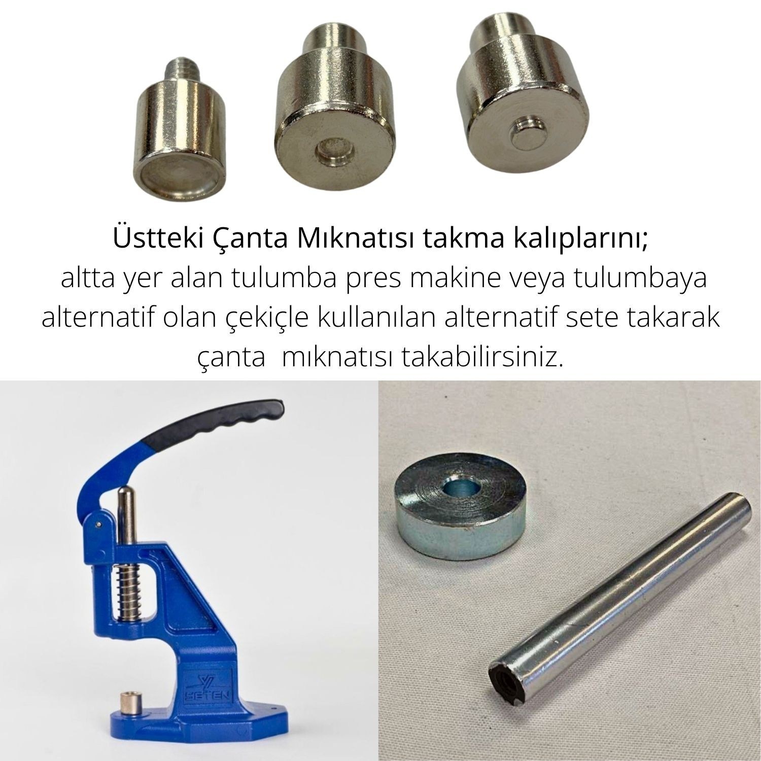 Çanta Mıknatısı Takma Kalıbı