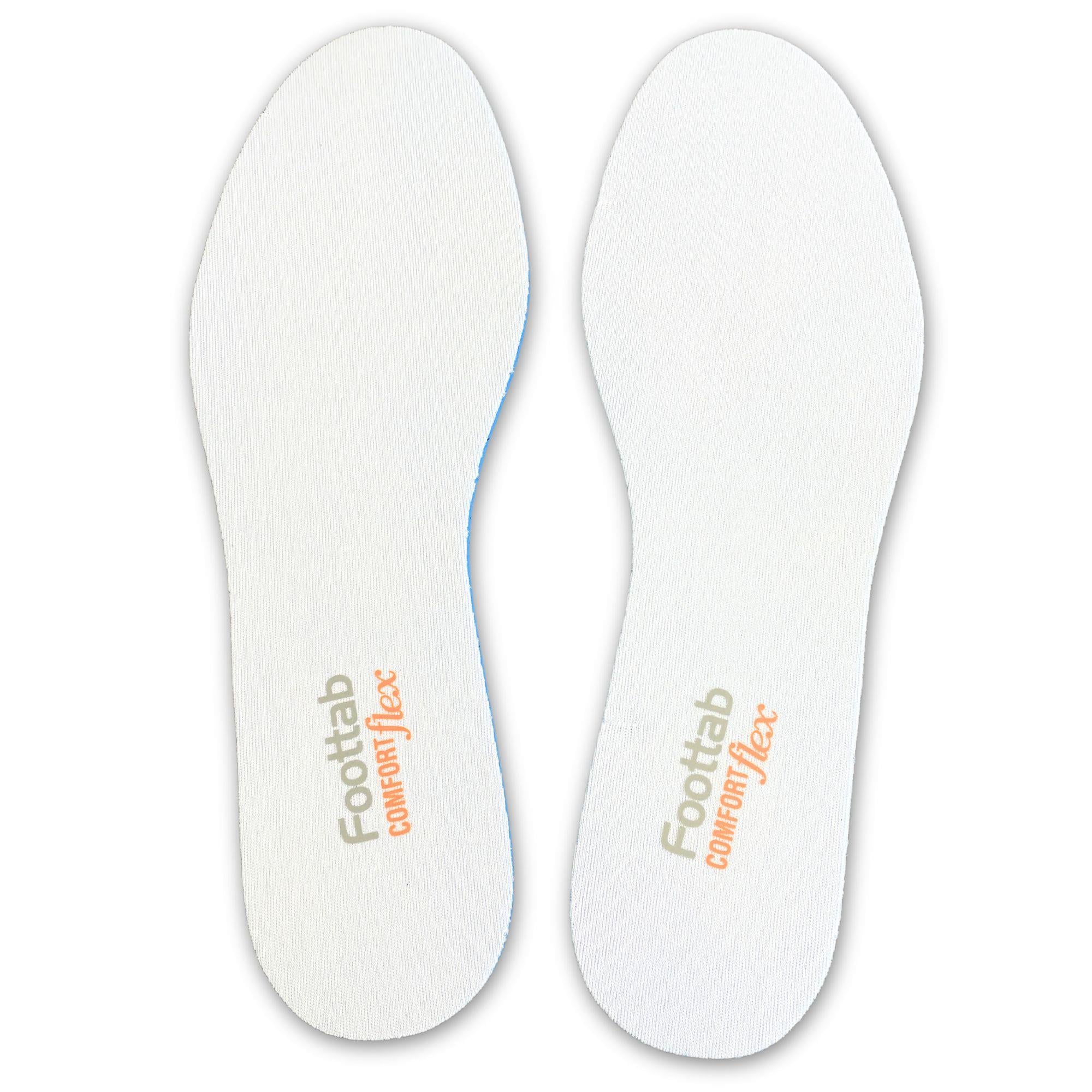 ComfortFlex Beyaz Bez Ayakkabı Tabanlığı, Yumuşak Tabanlık, Spor, Kadın, Erkek, Ayakkabı Tabanı 