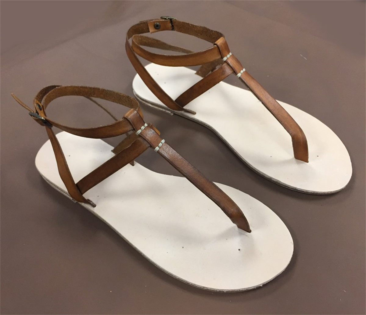 Foottab Deri Bodrum Sandaleti Yapım Kiti