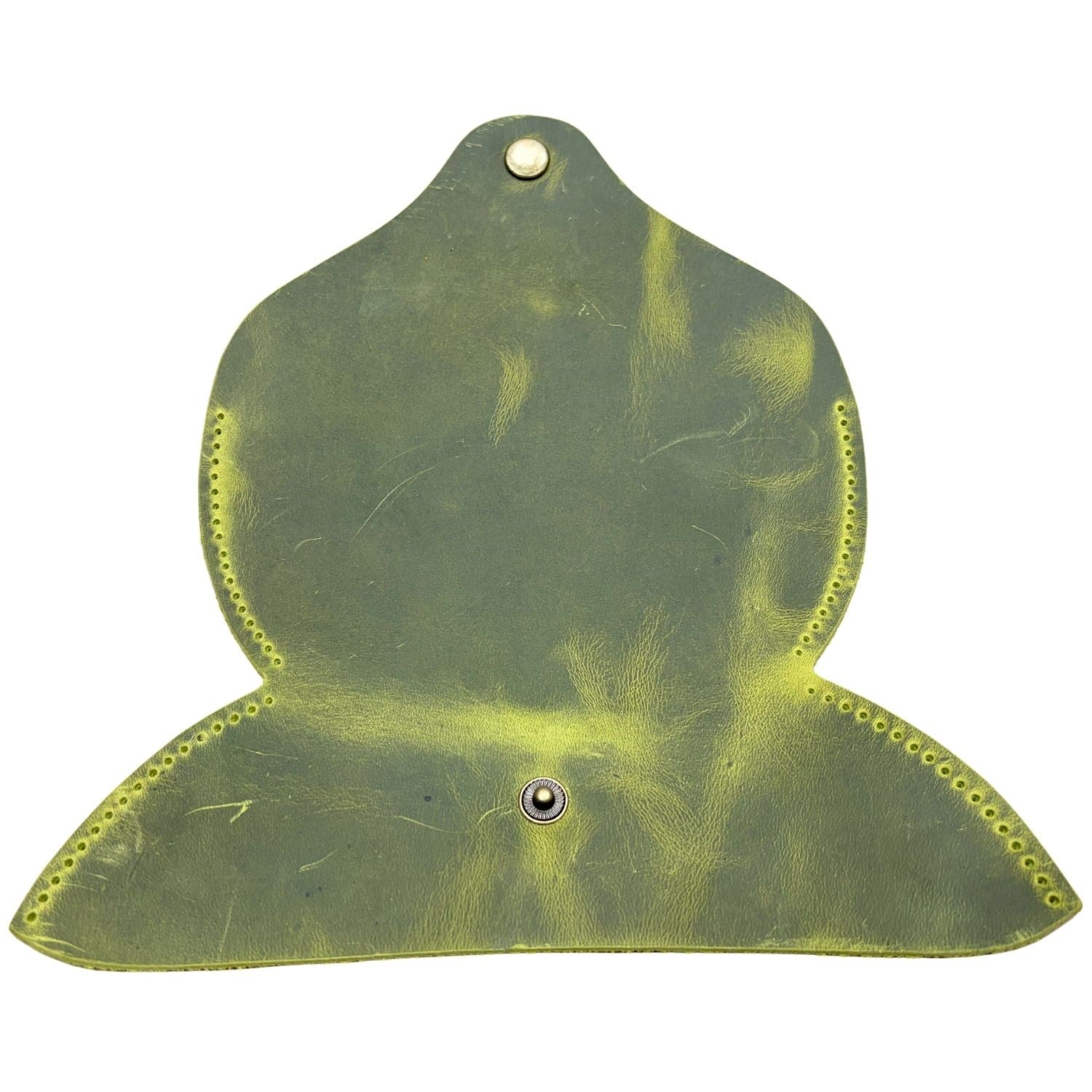 Hakiki Crazy Deri Gözlük Kılıfı Yapım Kiti, El Dikişli Gözlük Kabı Kendin Yap Seti