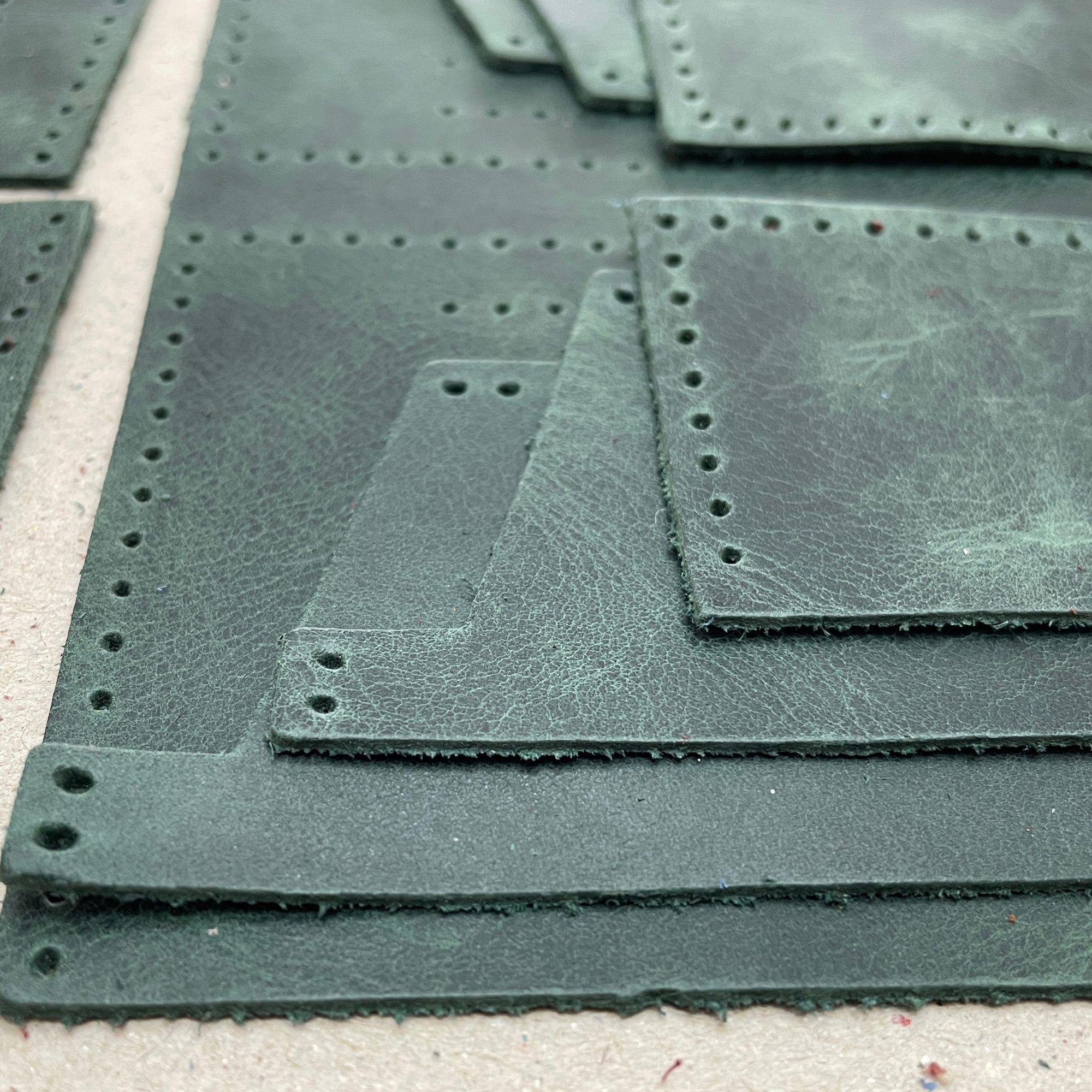 Nil 6'lı Kartlık Hakiki Deri Cüzdan Kendin Yap Seti, Diy Parça Deri Hobi Kit