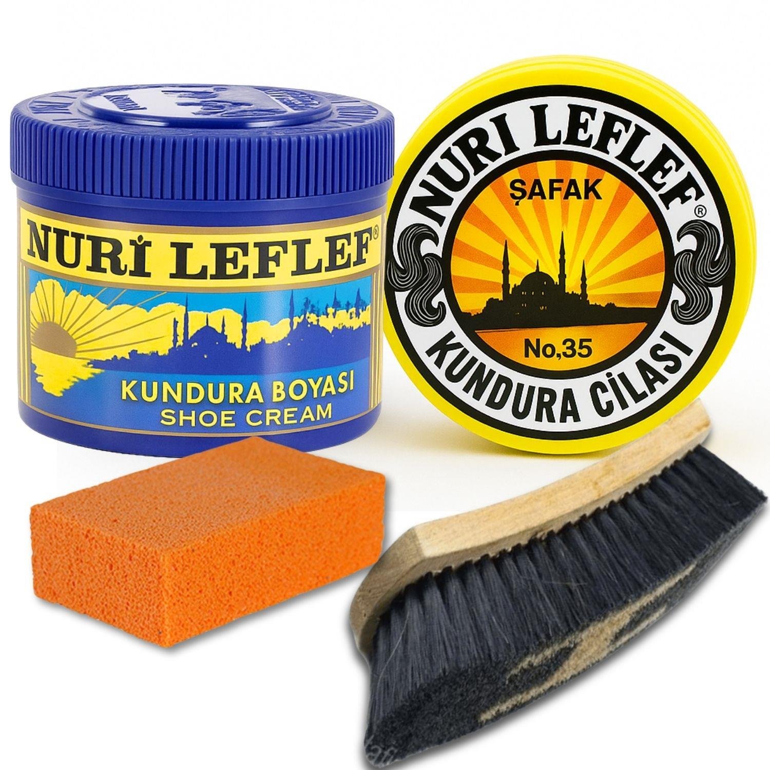 Nuri Leflef Special Ayakkabı Bakım Boyası Seti 1 (4 Parça)