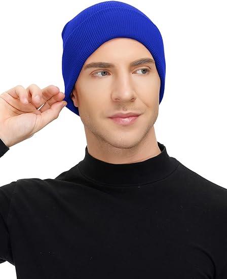 Basik Bere Unisex Saks Mavisi