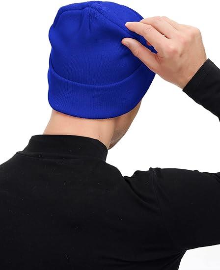 Basik Bere Unisex Saks Mavisi