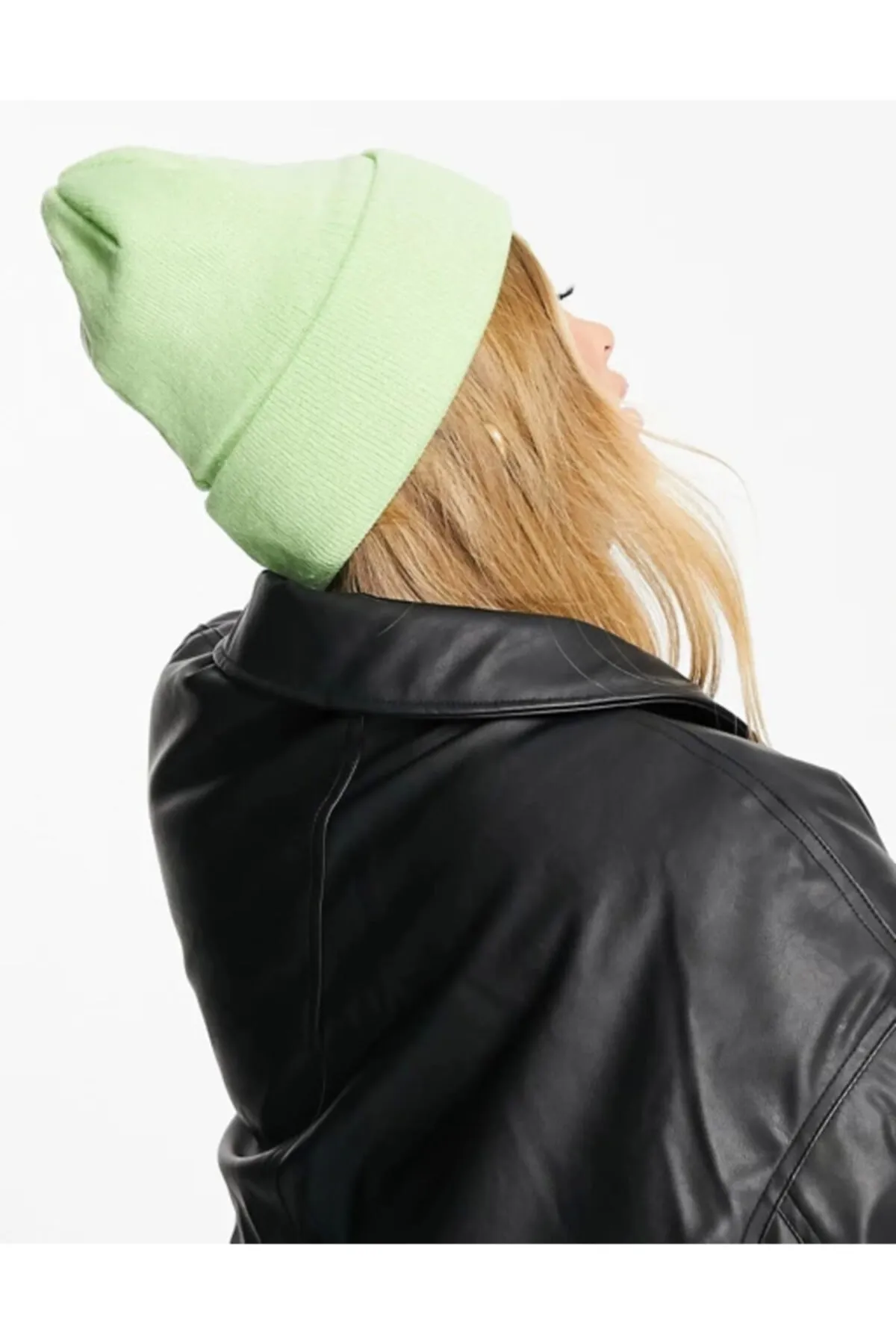 Basik Bere Unisex Su Yeşili