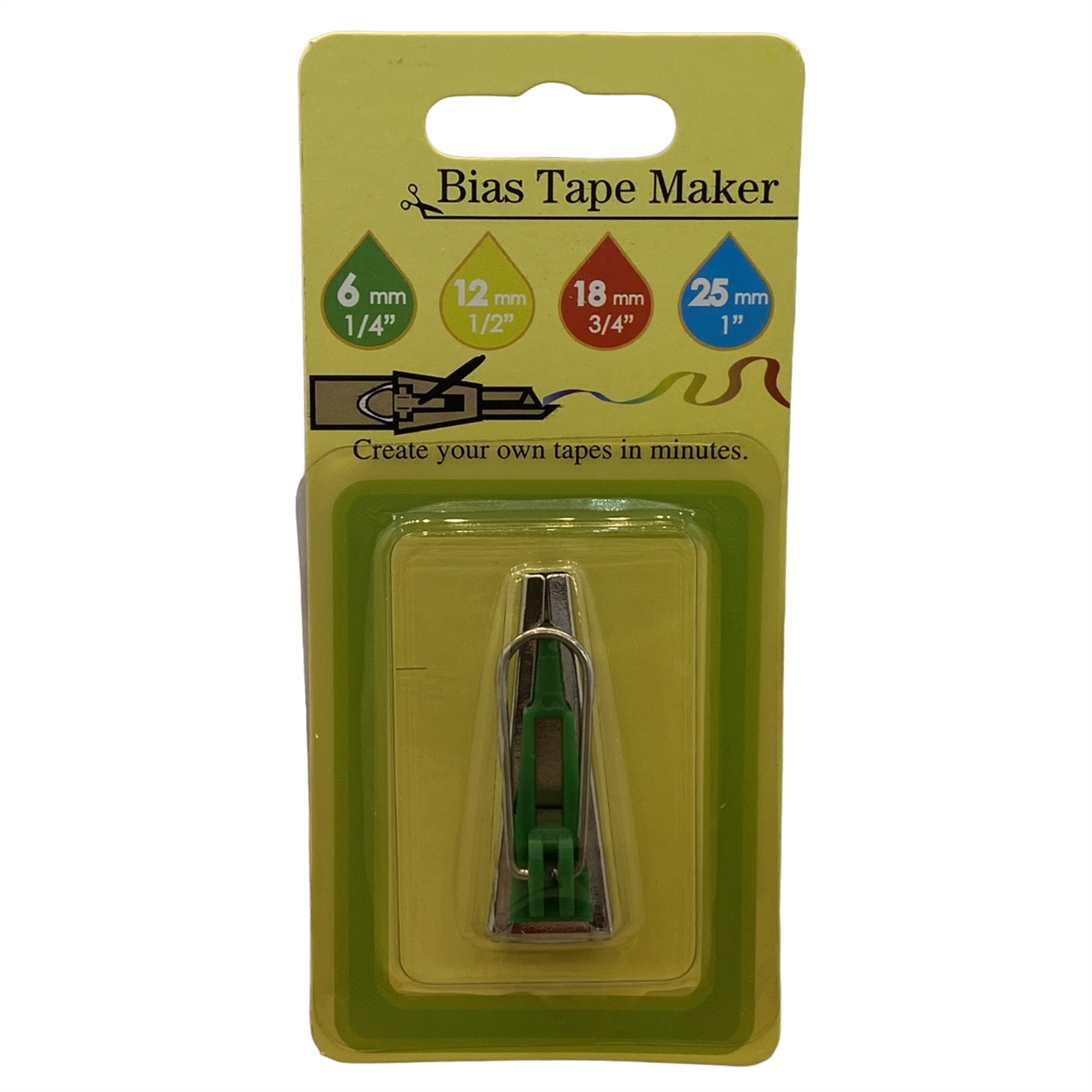 El Biye Kıvırma Aparatı 6mm Yeşil / LS-120 1/4