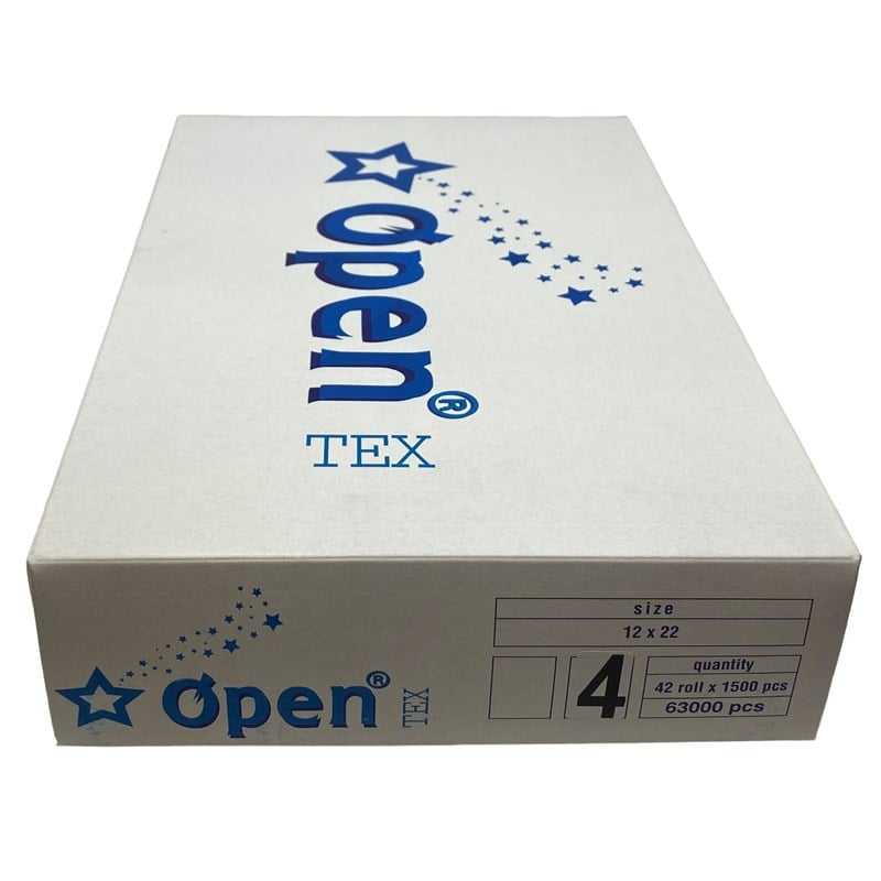 Etiketleme Makinesi 4 No Beyaz Etiket / 12X22 42ADET