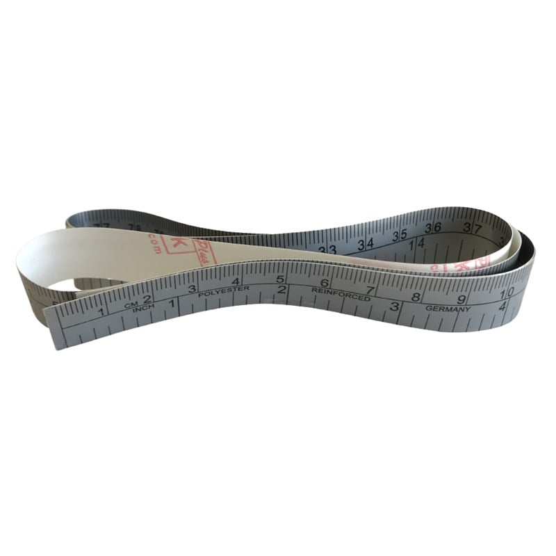 Makine Tabla Üstü Yapışkanlı Mezura 1 Metre