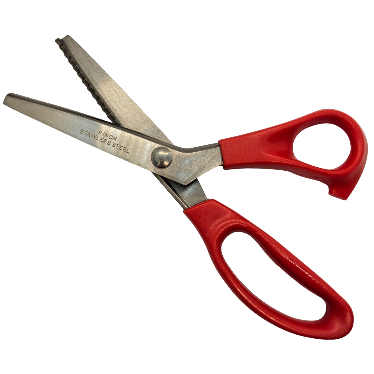 Plastik Saplı Sürfile Zikzak Makası 9-1/4 İnç 23.3cm / A-85