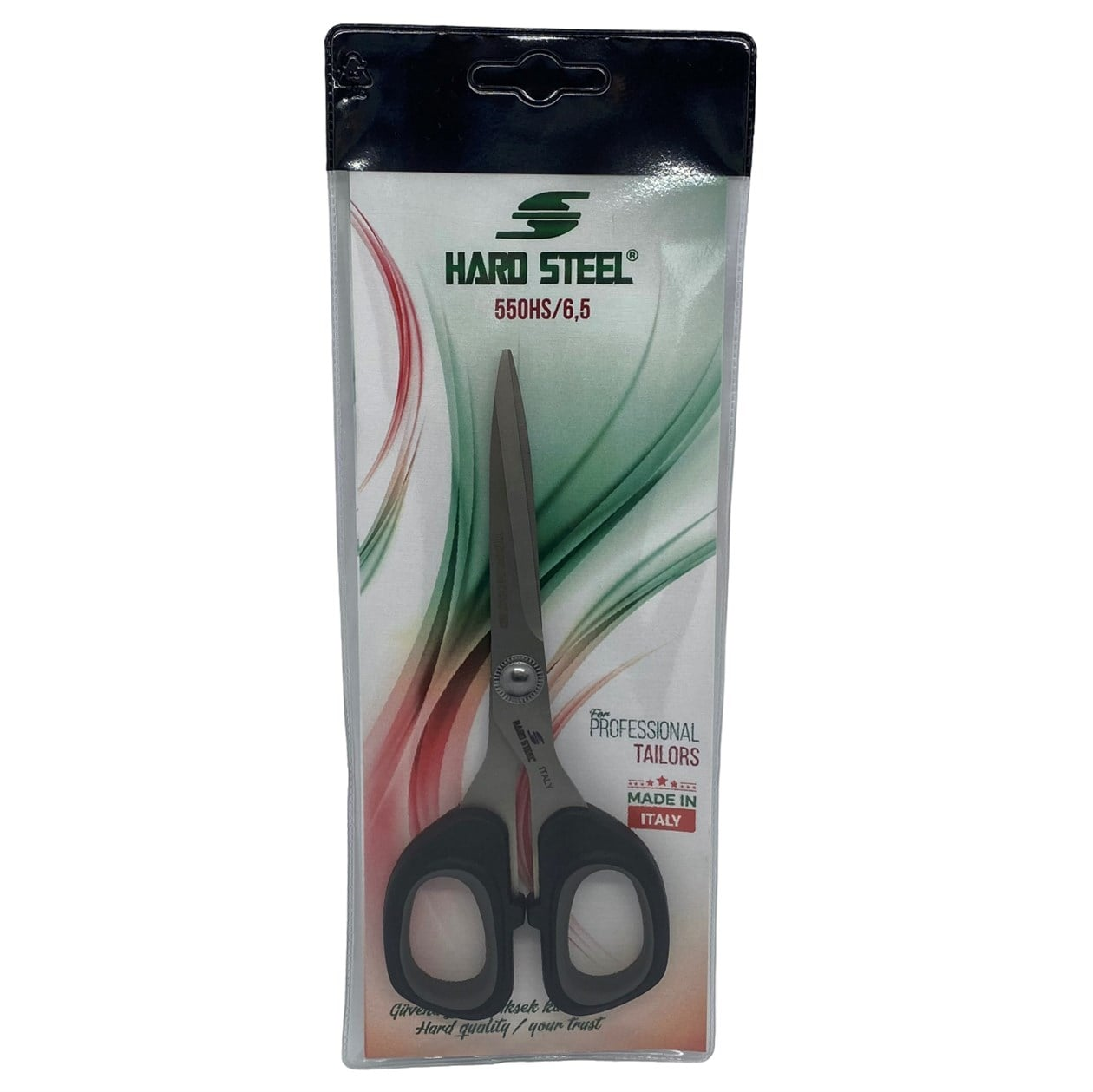 Titanyum Kaplama Plastik Saplı 6.5inç Makas / 550HS/6.5