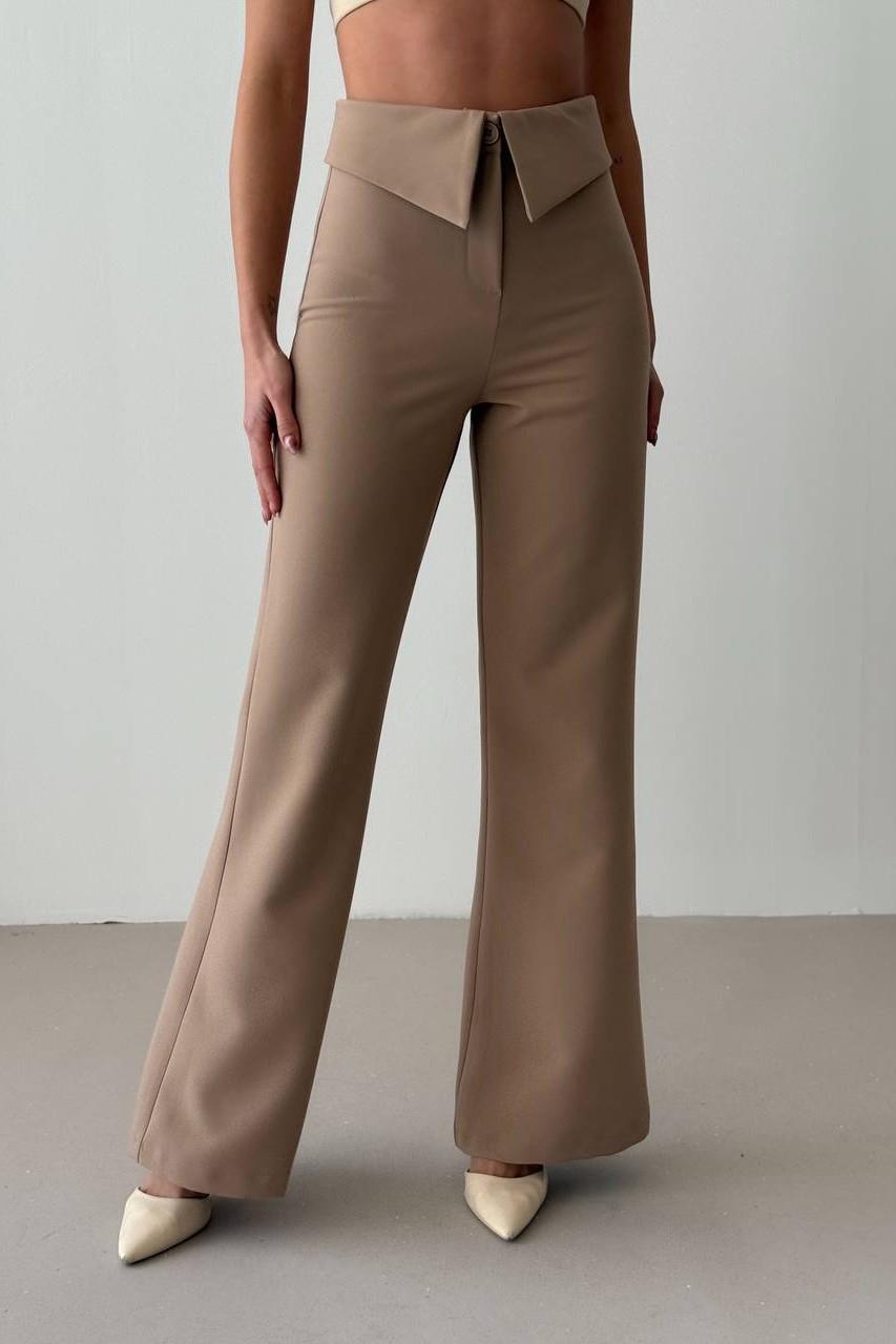 Beli Kemer Görünümlü Pantolon HYL710301