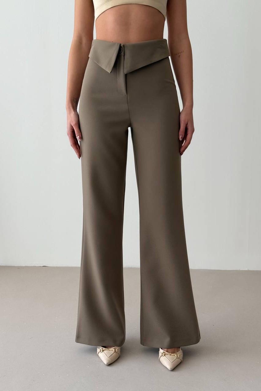 Beli Kemer Görünümlü Pantolon HYL710301