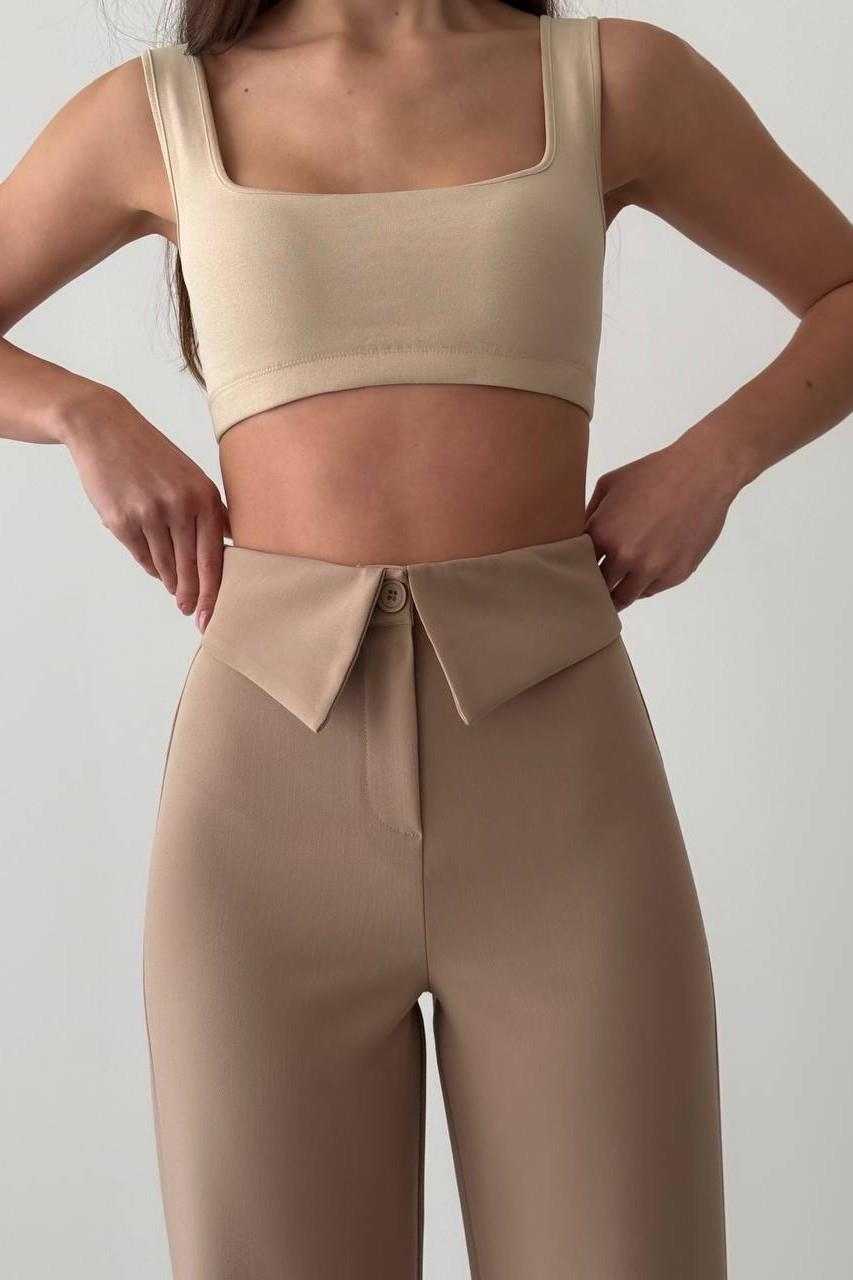 Beli Kemer Görünümlü Pantolon HYL710301