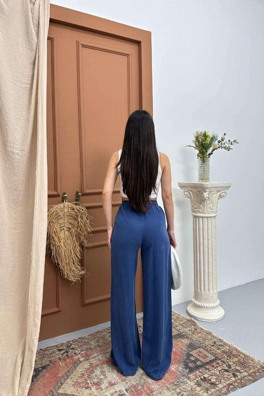 Beli Lastikli Palazzo Pantolon LC7636