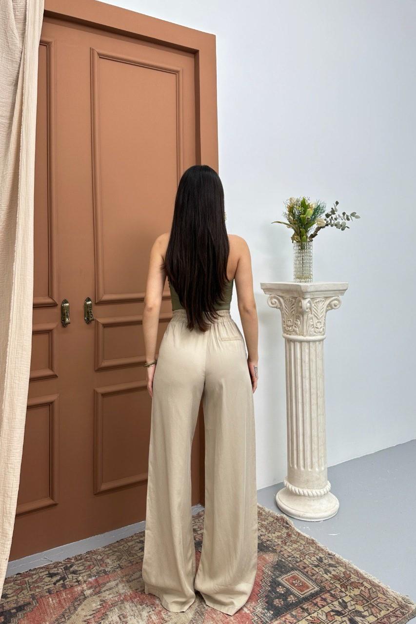 Beli Lastikli Palazzo Pantolon LC7636