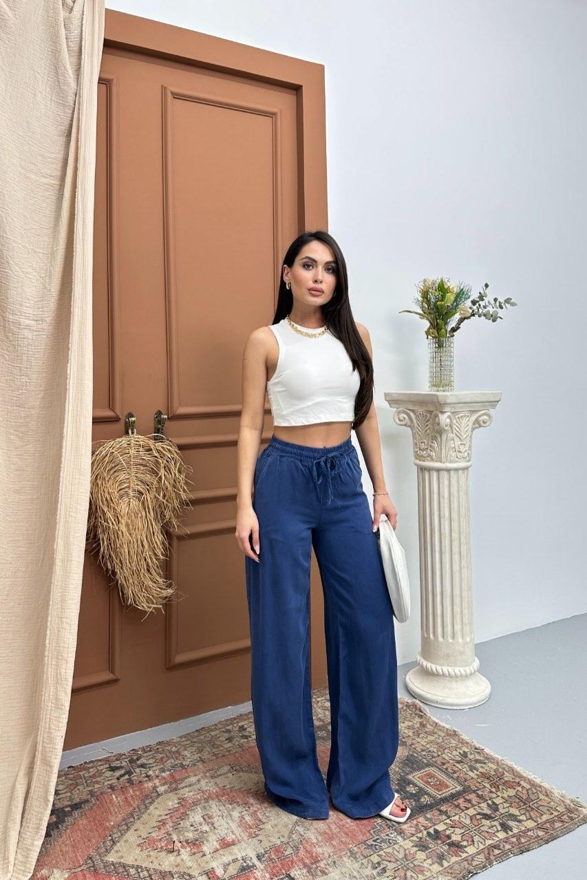 Beli Lastikli Palazzo Pantolon LC7636