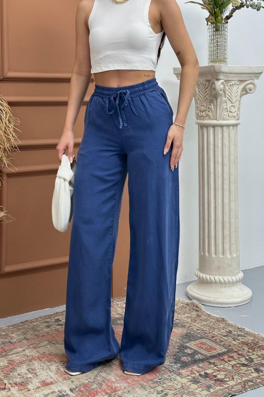 Beli Lastikli Palazzo Pantolon LC7636