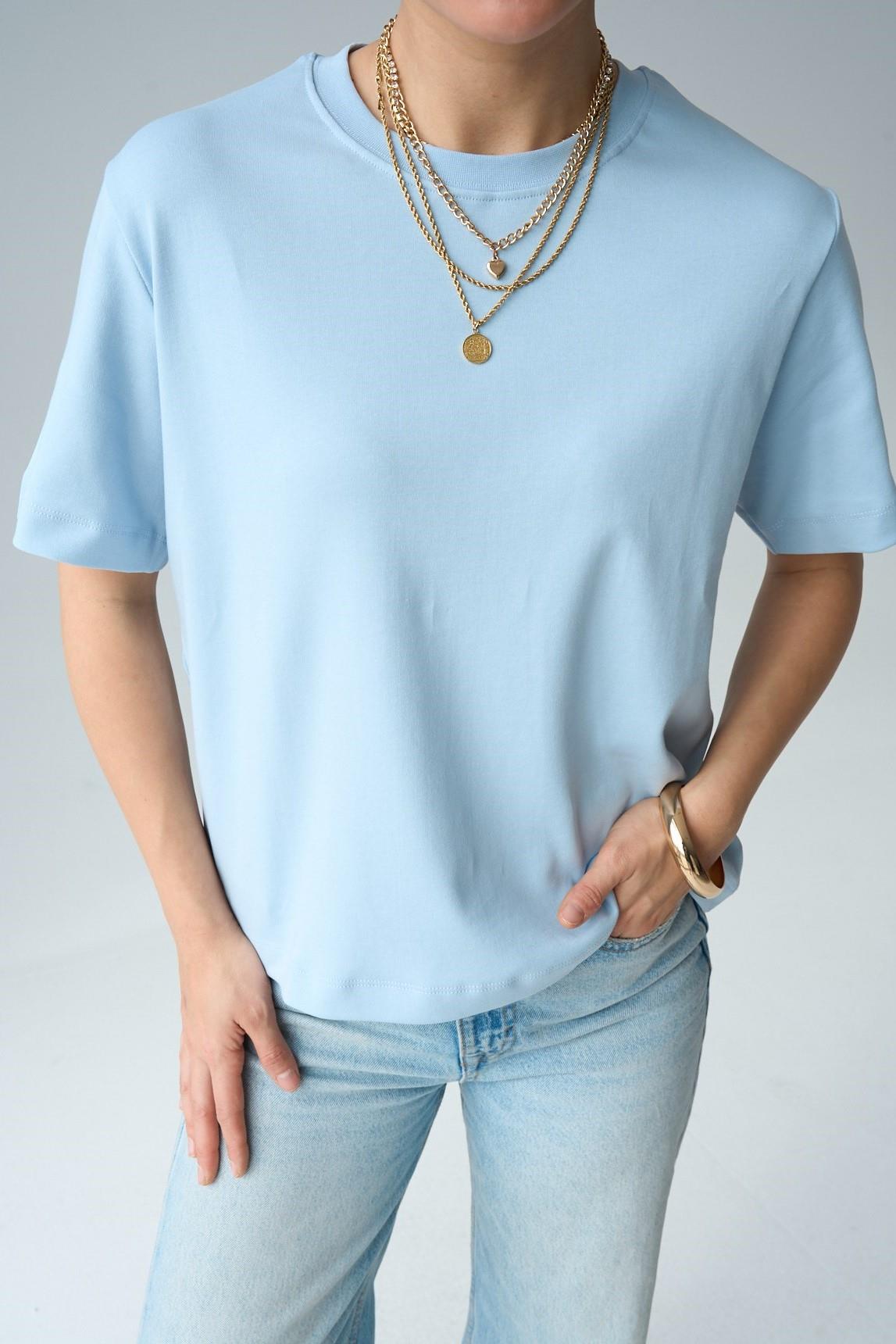 Bisiklet Yaka Basic T-shirt QS241128