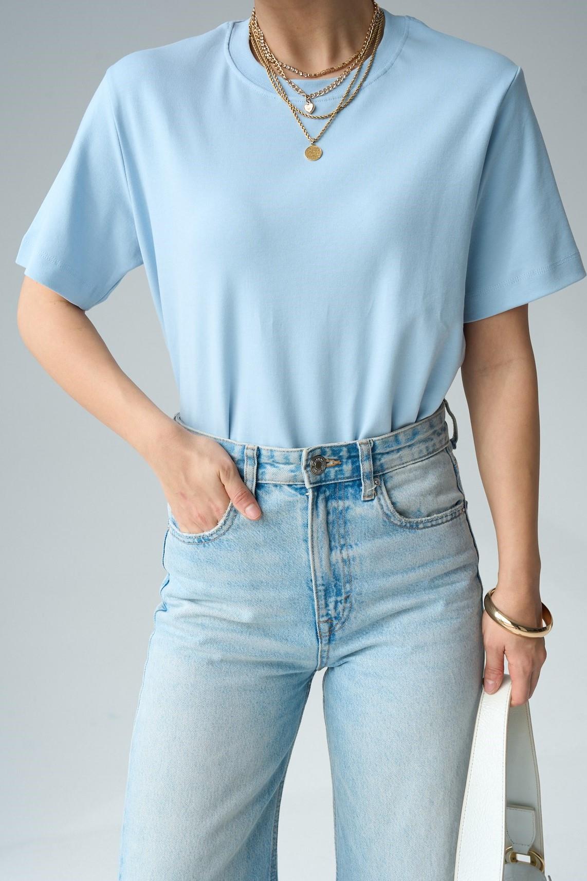 Bisiklet Yaka Basic T-shirt QS241128
