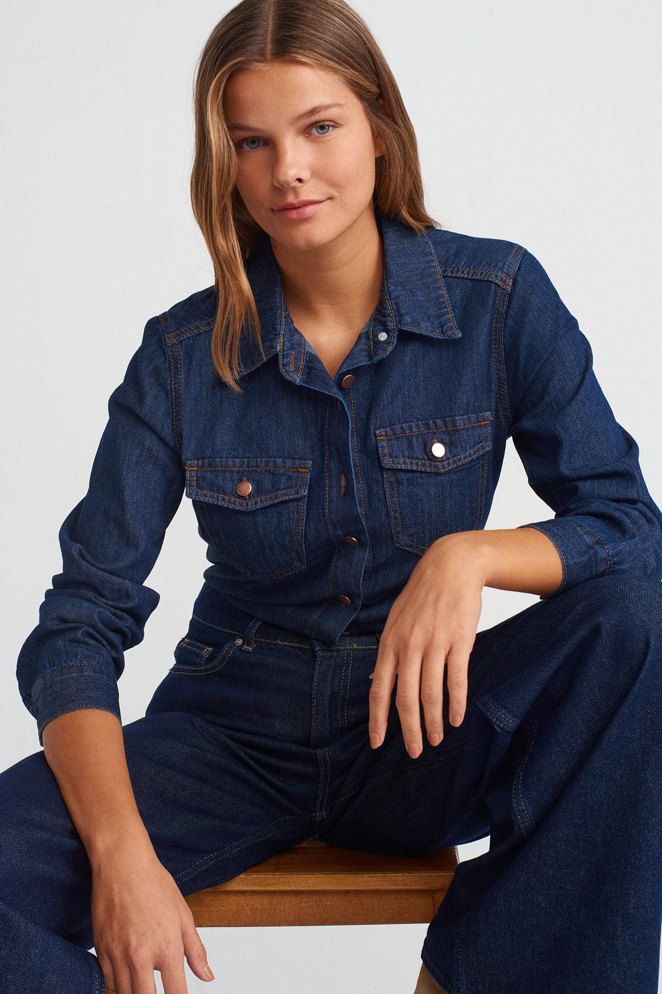 Cepli Jean Gömlek DL50743