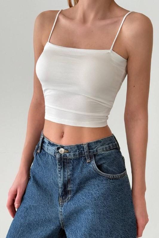 İp Askılı Örme Atlet QZ00159