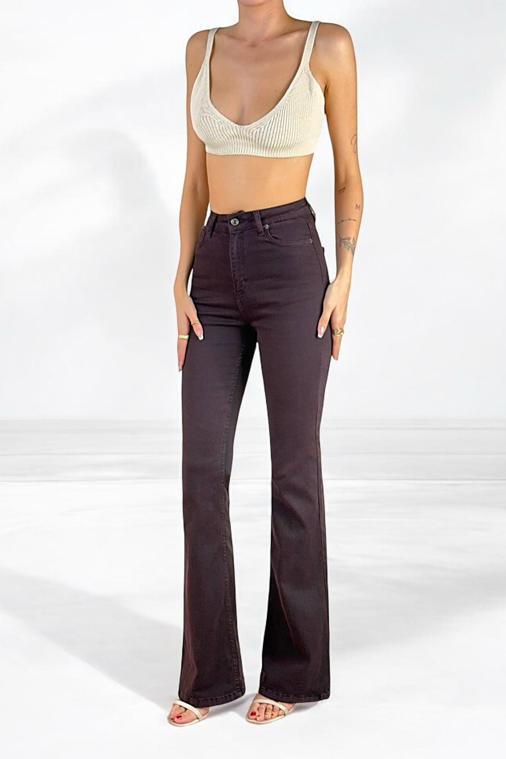 İspanyol Paça Flare Jean LC7578-02
