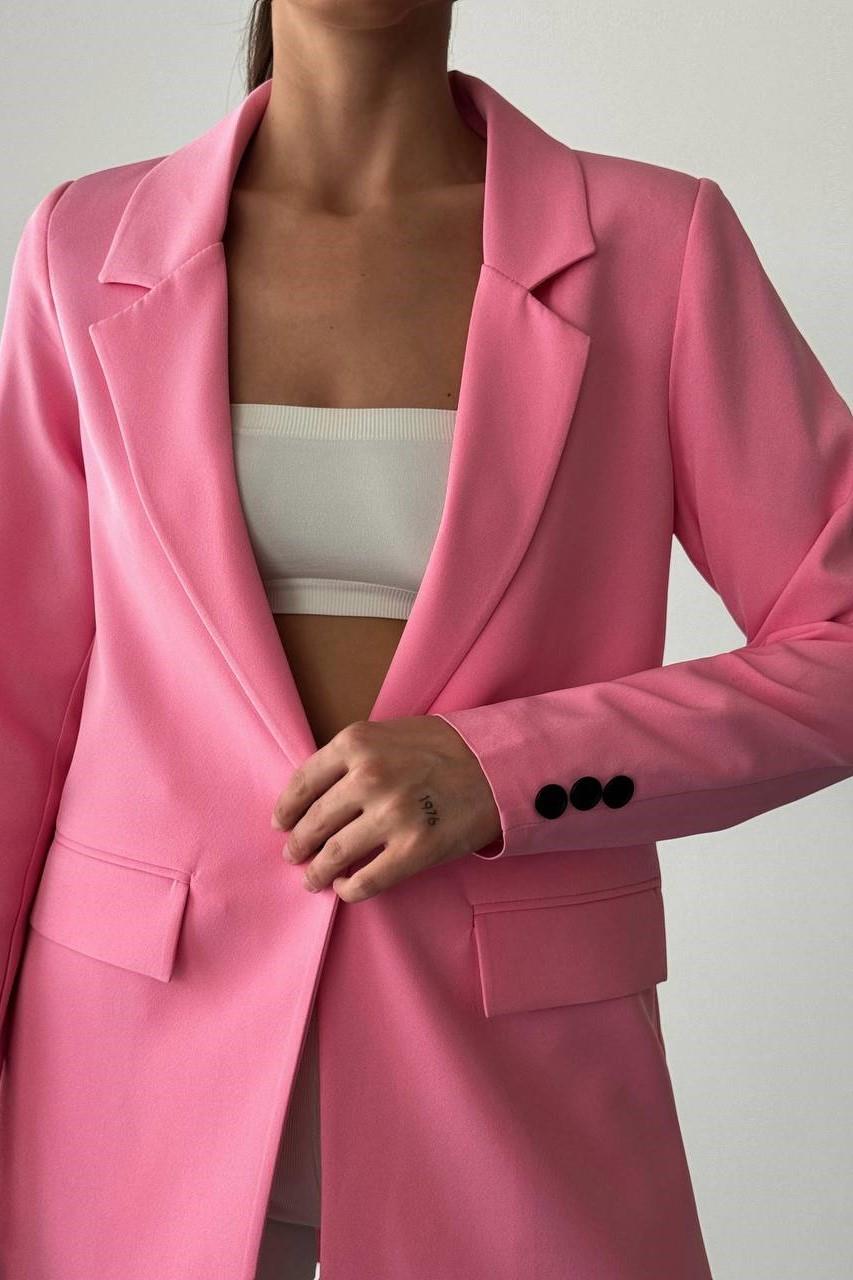 Kapaklı Cepli Tek Düğme Blazer Ceket HYL3133