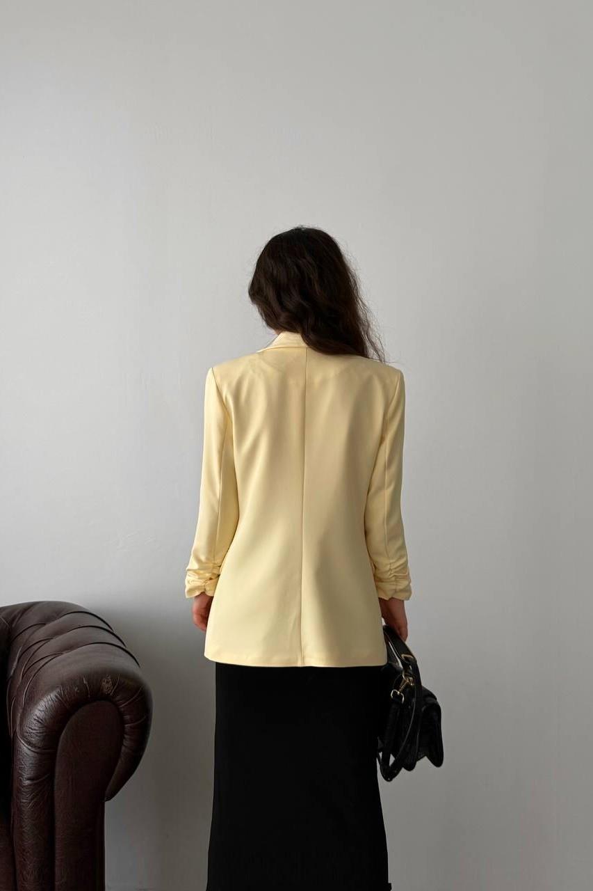 Kolu Büzgülü Blazer Ceket HYL3101