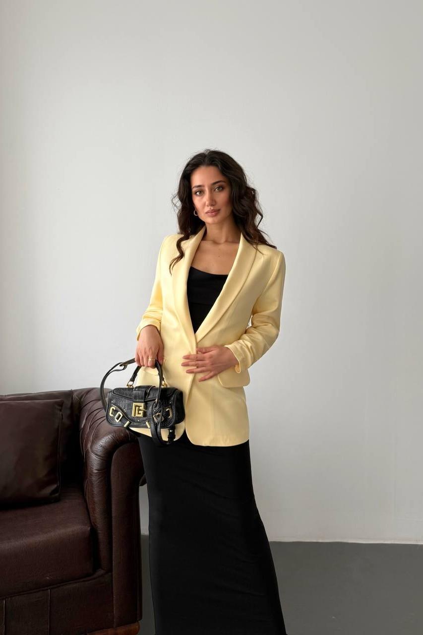 Kolu Büzgülü Blazer Ceket HYL3101