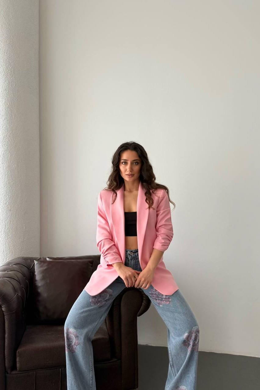 Kolu Büzgülü Blazer Ceket HYL3101