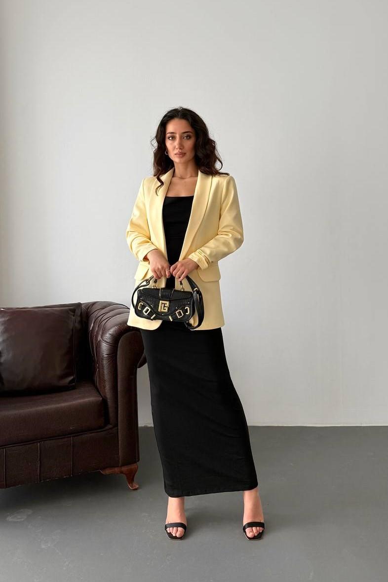 Kolu Büzgülü Blazer Ceket HYL3101