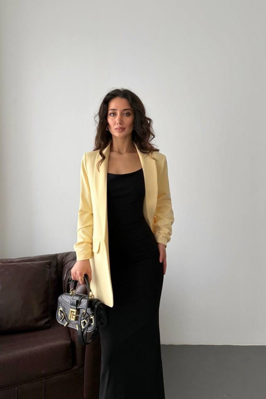 Kolu Büzgülü Blazer Ceket HYL3101