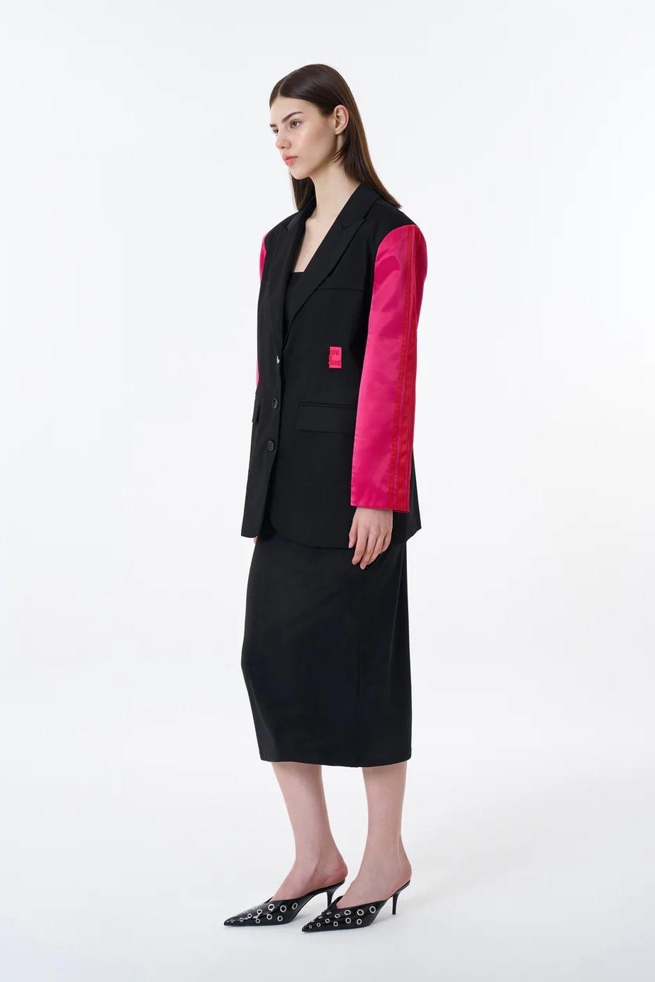 Matchli Kapaklı Cepli Blazer Ceket QZ00122