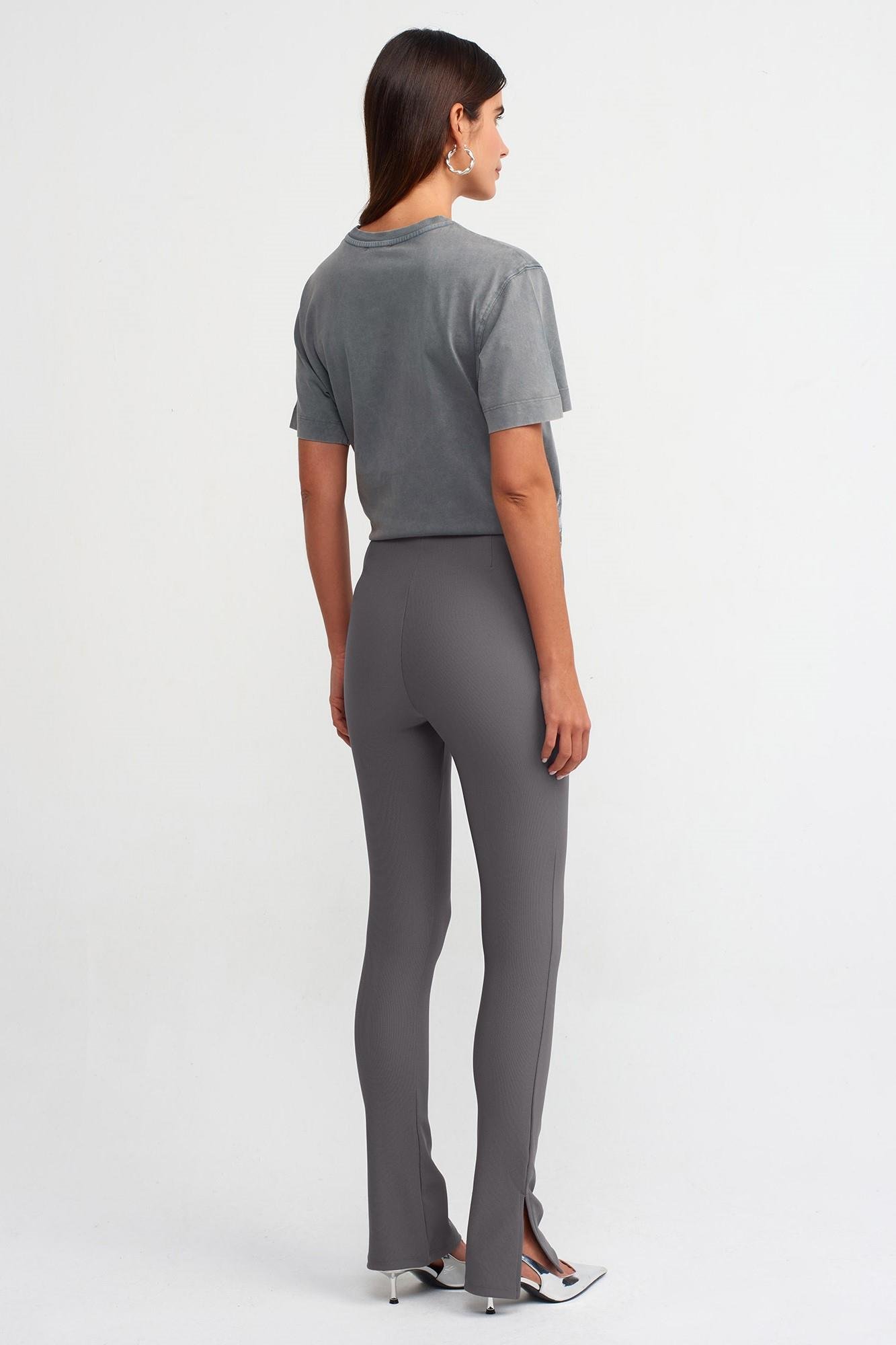 Paçası Yırtmaçlı Ottaman Tayt DL70385