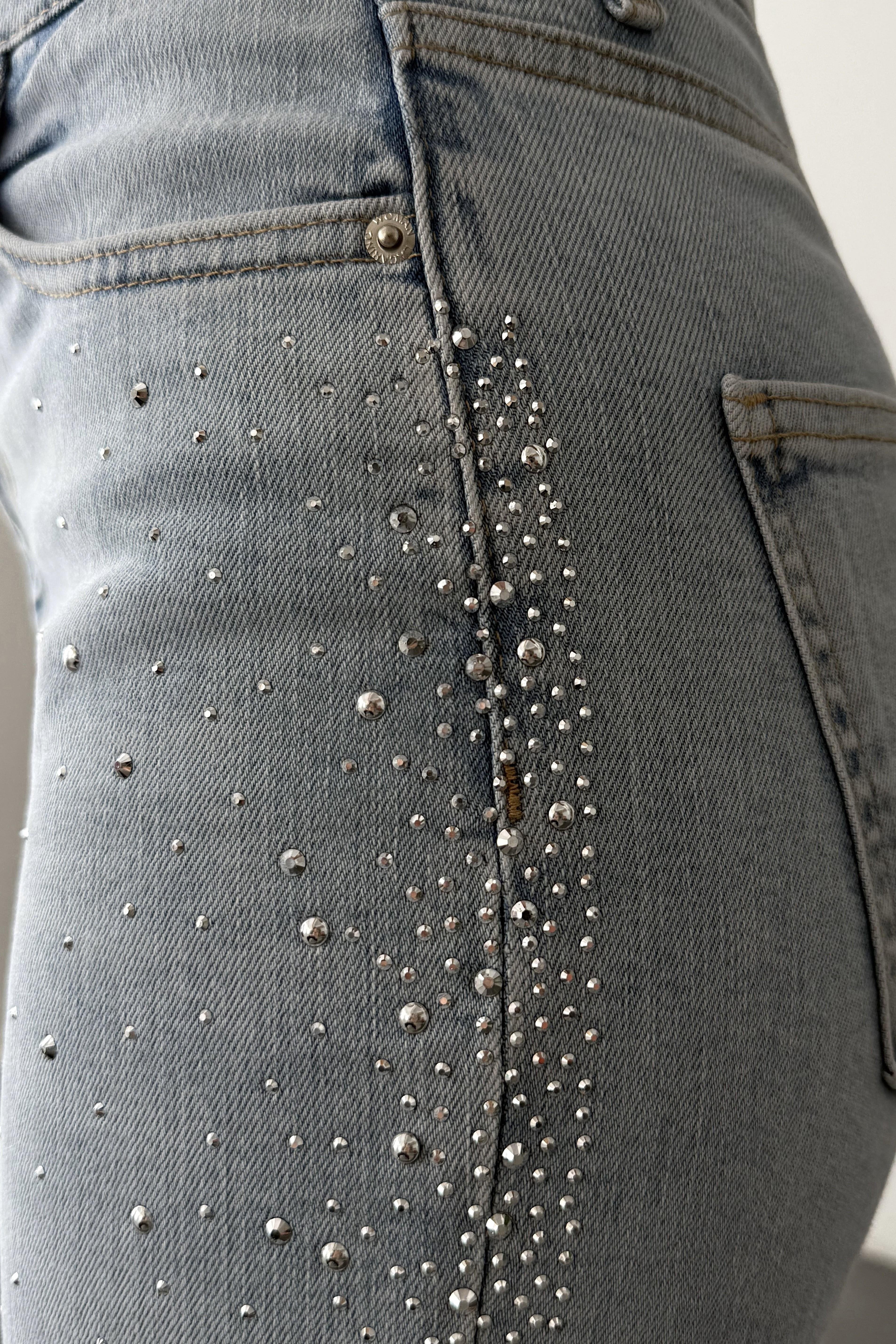 Yanları Taş Detaylı Straıght Jean LC7949