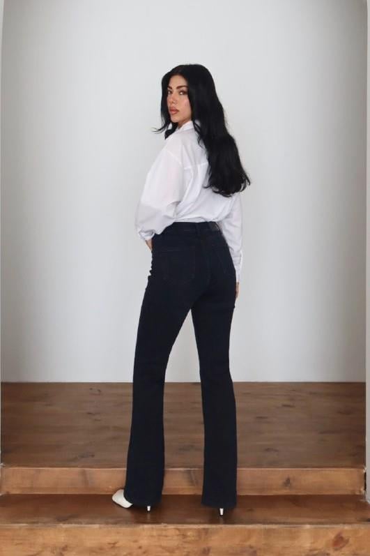 Yüksek Bel Flare Jean LC7578-