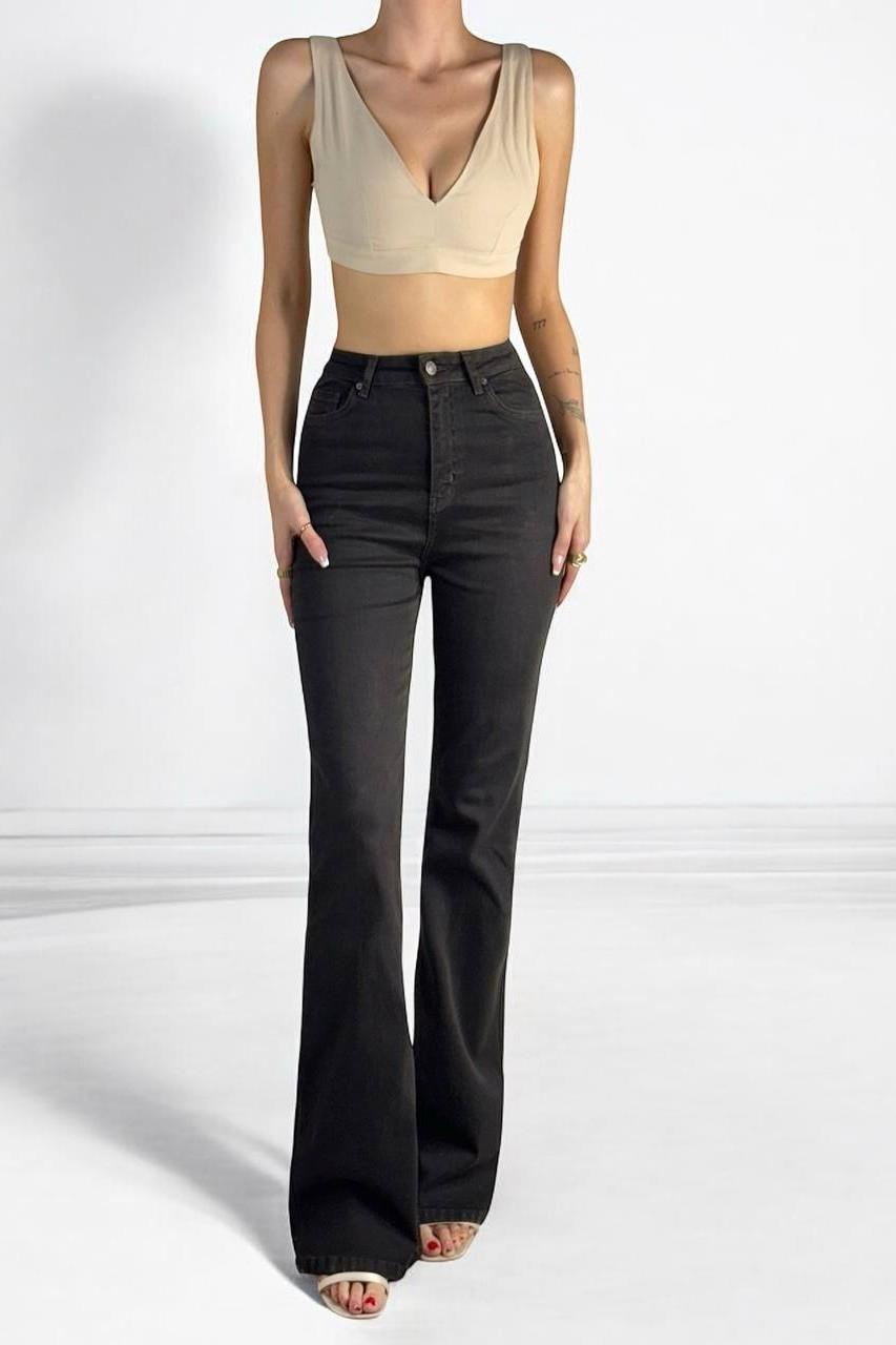 Yüksek Bel Flare Jean LC7578-
