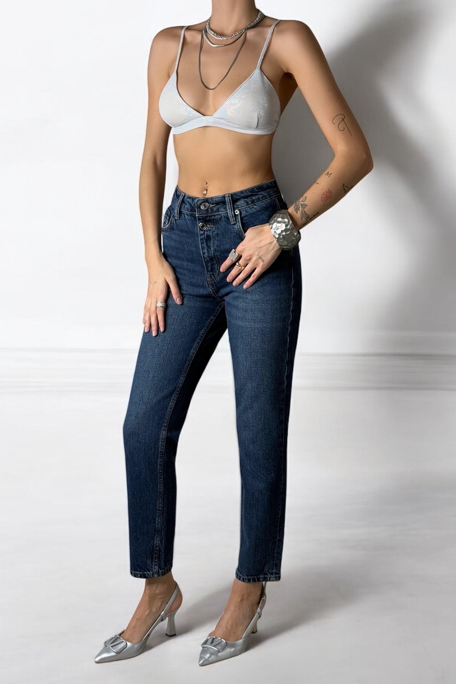 Yüksek Bel Mom Jean LC7609